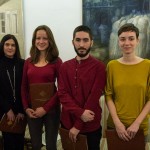 студенти генерације у шк. 2014/2015: Евгенија Јеремић, ФМУ, Маријана Ракићевић, ФПУ, Антанасије Пуношевац, ФЛУ, Сара Сантини, ФДУ
