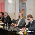 Представници делегације Аустрије: Хелга Рабл-Штадлер, Кристоф Тун Хохештајн, Сандро Дрошл и Адријан Фајкс