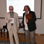 Ђорђе Аралица са ментором - Бранимиром Карановићем, проф. емеритусом ФПУ